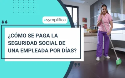 ¿Cómo se paga la seguridad social de una empleada doméstica por días?